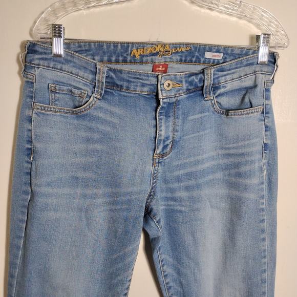 Women Arizona Jeans Co Blue Jeans Size 13 - Picture 5 of 15